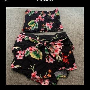 Matching 2 piece outfit